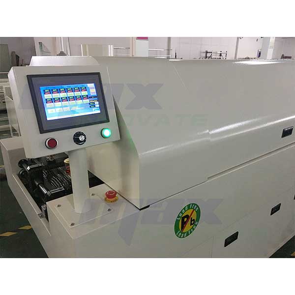 Economic Lead Free 6 Zones Reflow Oven With Touch Screen